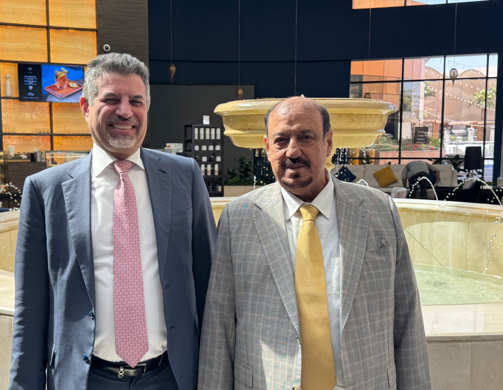 رئيس مجلس النواب يلتقي السفير الأمريكي لدى بل