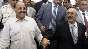 تصريح مفاجئ للفريق علي محسن يتحدث فيه لأول مرة عن ما قام به العميد طارق صالح بعد مقتل عمه.. شاهد ماذا قال فيه؟