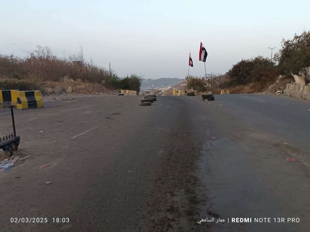 مصدر تكشف عن الموعد الجديد ل فتح وإغلاق طريق جولة القصر بتعز