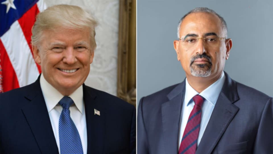 ترامب ينتقم لعيدروس الزبيدي! .. حادثة تهز العالم!