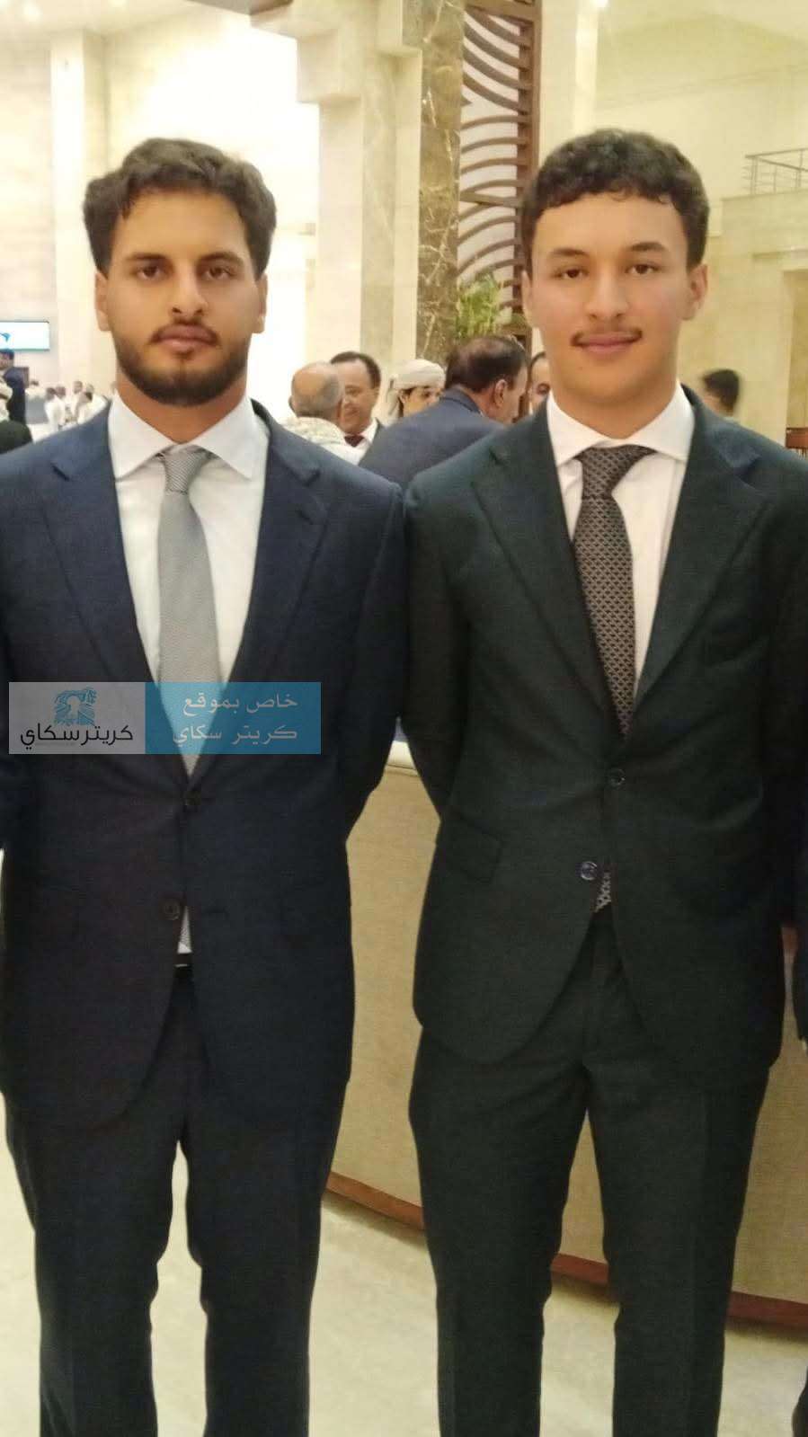 أول ظهور علني لأبناء العميد أحمد علي عبدالله صالح يلفت الأنظار